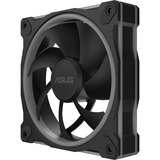ASUS Prime MR120 Fan ARGB Black Case per computer Ventilatore 12 cm Nero, Ventola Nero, Ventilatore, 12 cm, Nero