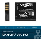 Ansmann A-Pan CGA S005 Ioni di Litio 1150 mAh 1150 mAh, 3,7 V, Ioni di Litio