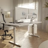Arozzi Alzare Neo Duo, Base per monitor bianco
