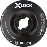 Bosch 2 608 601 711 accessorio per smerigliatrice Platorello, Platorello per levigatrice Platorello, 11,5 cm, Bosch, Nero, 13300 Giri/min, Plastica