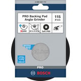 Bosch 2 608 601 711 accessorio per smerigliatrice Platorello, Platorello per levigatrice Platorello, 11,5 cm, Bosch, Nero, 13300 Giri/min, Plastica