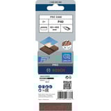 Bosch 2 608 606 000 accessorio per levigatrici 3 pz, Nastro abrasivo 