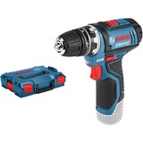 Bosch GSR 12V-15 FC Flex Professional 1300 Giri/min Senza chiave 600 g Nero, Blu, Cacciavite blu/Nero, Trapano con impugnatura a pistola, Senza chiave, Nero, Blu, 1 cm, 1300 Giri/min, 3 cm
