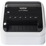 Brother QL-1110NWB stampante per etichette (CD) Termica diretta 300 x 300 DPI 110 mm/s Con cavo e senza cavo Collegamento ethernet LAN DK Wi-Fi Bluetooth Nero/Bianco, DK, Termica diretta, 300 x 300 DPI, 110 mm/s, Con cavo e senza cavo, Nero, Bianco