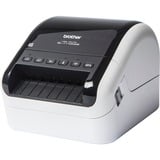 Brother QL-1110NWB stampante per etichette (CD) Termica diretta 300 x 300 DPI 110 mm/s Con cavo e senza cavo Collegamento ethernet LAN DK Wi-Fi Bluetooth Nero/Bianco, DK, Termica diretta, 300 x 300 DPI, 110 mm/s, Con cavo e senza cavo, Nero, Bianco