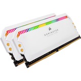 Corsair Dominator CMT32GX5M2X6200C36W memoria 32 GB 2 x 16 GB DDR5 6200 MHz Data Integrity Check (verifica integrità dati) bianco, 32 GB, 2 x 16 GB, DDR5, 6200 MHz, 288-pin DIMM