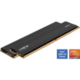 Crucial DIMM 32 GB DDR5-6000 (2x), Memoria Nero
