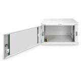 Digitus Alloggiamento a parete Serie Dynamic Basic - 600 x 450 mm (L x P), IT armadio grigio chiaro, Da parete, 7U, 60 kg, Grigio