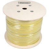 Digitus Cavo di installazione con doppino intrecciato CAT 7A, S/FTP, AWG 22/1, FRNC-C; LSZH-3 giallo, S/FTP, AWG 22/1, FRNC-C; LSZH-3, 1000 m, Cat7a, S/FTP (S-STP)