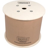 Digitus Cavo di installazione con doppino intrecciato CAT 7A, S/FTP, AWG 22/1, FRNC-C; LSZH-3 giallo, S/FTP, AWG 22/1, FRNC-C; LSZH-3, 1000 m, Cat7a, S/FTP (S-STP)