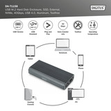 Digitus DA-71158, Disk enclosure alluminio