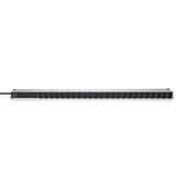 Digitus PDU IT base con profilo in alluminio, 24x C13, 3x C19, Ciabatta Nero/alluminio