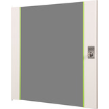 Digitus Porta frontale in vetro per armadio da parete 19" 12U serie Unique, Pannello frontale grigio