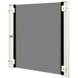 Digitus Porta frontale in vetro per armadio da parete 19" 12U serie Unique, Pannello frontale grigio