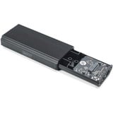 Digitus USB M.2 SSD, Disk enclosure alluminio