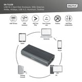 Digitus USB M.2 SSD, Disk enclosure alluminio