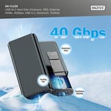 Digitus USB M.2 SSD, Disk enclosure alluminio