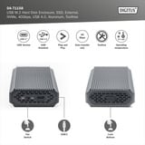Digitus USB M.2 SSD, Disk enclosure alluminio