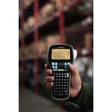 Dymo LabelManager 420P kit etichettatrice portatile ricaricabile a elevate prestazioni | tastiera ABC | con custodia e 4 nastri per etichette D1, Stampa etichette Nero/Argento, Nero, Grigio