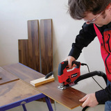 EINHELL Sega a gattuccio TC-JS 80/1 Kit, Puzzle rosso/Nero