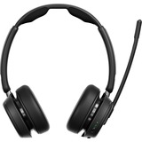 EPOS IMPACT 1060 Auricolare Wireless A Padiglione Ufficio Bluetooth Nero, Headset Wireless, Ufficio, 20 - 20000 Hz, 171 g, Auricolare, Nero