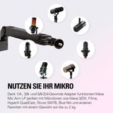 Elgato Wave Mic Arm (Low Profile), Supporto Nero