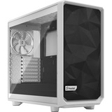 Fractal Design Meshify 2 Lite Bianco, Chassis Tower bianco, PC, Bianco, ATX, EATX, micro ATX, Mini-ITX, Acciaio, Vetro temperato, 18,5 cm, 47,6 cm