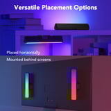 Govee Barre luminose Flow Plus RGBICWW WiFi + Bluetooth, Luce LED 