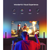 Govee Barre luminose Flow Plus RGBICWW WiFi + Bluetooth, Luce LED 