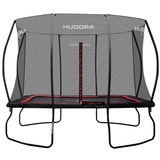 HUDORA 4Square Trampolino 215x305, Attrezzature per il fitness Nero/Rosso