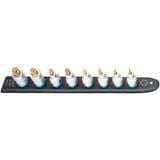 Hazet SmartRail 1/2" set di inserti per chiave a bussola, dodici facce, 8 pezzi, chiave combinata   Nero