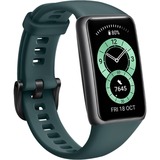 Huawei Band 6 AMOLED Braccialetto per rilevamento di attività 3,73 cm (1.47") Verde, Smartwatch Nero, Braccialetto per rilevamento di attività, 3,73 cm (1.47"), AMOLED, 180 mAh, Resistente all'acqua, Verde