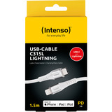 Intenso Cavo USB C315L bianco