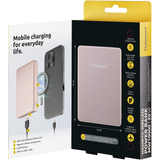 Intenso Magnetic Wireless Powerbank MW10000 Rosé rosa
