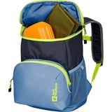 Jack Wolfskin 2020461_1010_OS, Zaino blu scuro/giallo fluo