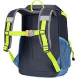 Jack Wolfskin 2020461_1010_OS, Zaino blu scuro/giallo fluo