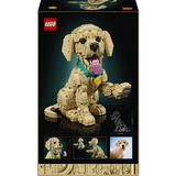 LEGO Icone cucciolo di Golden Retriever, Giochi di costruzione 