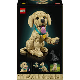 LEGO Icone cucciolo di Golden Retriever, Giochi di costruzione 