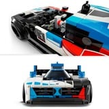 LEGO Speed Champions Auto da corsa BMW M4 GT3 e BMW M Hybrid V8, Giochi di costruzione Set da costruzione, 9 anno/i, Plastica, 676 pz, 789 g