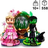 LEGO Wicked 75682 Personaggi di Elphaba e Glinda, Giochi di Fantasia per Bambine e Bambini 10+ con 2 Figure da Costruire, Giochi di costruzione Giochi di Fantasia per Bambine e Bambini 10+ con 2 Figure da Costruire, Set da costruzione, 10 anno/i, Plastica, 558 pz, 675 g