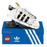 LEGO Creator Expert adidas Originals Superstar, Giochi di costruzione bianco/Nero, Set da costruzione, 18 anno/i, Plastica, 731 pz, 1,22 kg