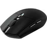 Logitech G305 mouse Mano destra RF senza fili + Bluetooth Ottico 12000 DPI, Mouse da gioco Nero, Mano destra, Ottico, RF senza fili + Bluetooth, 12000 DPI, 400 fps, Nero