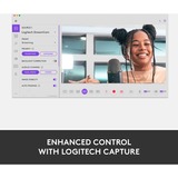Logitech StreamСam webcam 1920 x 1080 Pixel USB 3.2 Gen 1 (3.1 Gen 1) Bianco bianco, 1920 x 1080 Pixel, Full HD, 60 fps, 1080p, 2 - 3.7 mm, 0.1 m