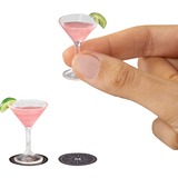 MGA Entertainment Make It Mini Happy Hour, Bricolage Miniverse Make It Mini Happy Hour, 8 anno/i, Multicolore, Plastica, Resina