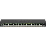 Netgear 16-Port High-Power PoE+ Gigabit Ethernet Plus Switch (231W) with 1 SFP port (GS316EPP) Gestito Gigabit Ethernet (10/100/1000) Supporto Power over Ethernet (PoE) Nero Nero, Gestito, Gigabit Ethernet (10/100/1000), Full duplex, Supporto Power over Ethernet (PoE)