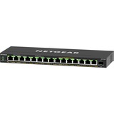 Netgear 16-Port High-Power PoE+ Gigabit Ethernet Plus Switch (231W) with 1 SFP port (GS316EPP) Gestito Gigabit Ethernet (10/100/1000) Supporto Power over Ethernet (PoE) Nero Nero, Gestito, Gigabit Ethernet (10/100/1000), Full duplex, Supporto Power over Ethernet (PoE)