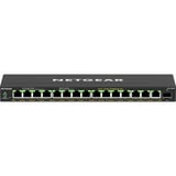 Netgear GS316EPP Gestito Gigabit Ethernet (10/100/1000) Supporto Power over Ethernet (PoE) Nero, Interruttore Nero, Gestito, Gigabit Ethernet (10/100/1000), Full duplex, Supporto Power over Ethernet (PoE)