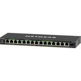 Netgear GS316EPP Gestito Gigabit Ethernet (10/100/1000) Supporto Power over Ethernet (PoE) Nero, Interruttore Nero, Gestito, Gigabit Ethernet (10/100/1000), Full duplex, Supporto Power over Ethernet (PoE)