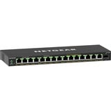 Netgear GS316EPP Gestito Gigabit Ethernet (10/100/1000) Supporto Power over Ethernet (PoE) Nero, Interruttore Nero, Gestito, Gigabit Ethernet (10/100/1000), Full duplex, Supporto Power over Ethernet (PoE)