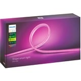 Philips Hue Lightstrip da esterni 5 metri, Striscia LED Philips Hue White and Color ambiance Lightstrip da esterni 5 metri, Striscia LED intelligente, ZigBee, Bianco, LED, Silicone, Lampadina/e non sostituibile/i